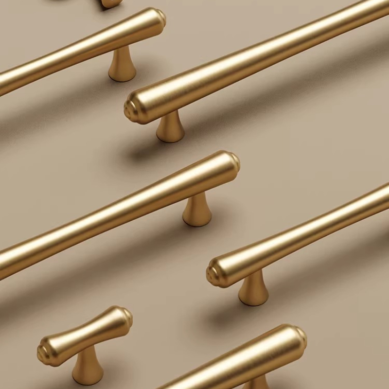 Furniture Hardware High End - Solid Brass Pure Copper French Knob