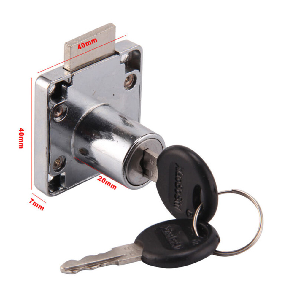 Furniture Hardware Brands - 2pcs Locks Cabinet Lock 4Keys Cabinet