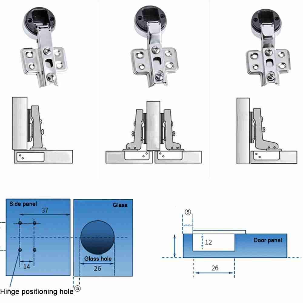 2PCS Home Hardware Connector W - Furniture And Hardware Supplies 评论和价格