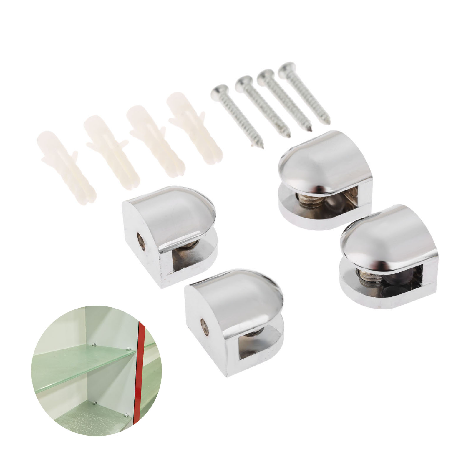 4 Pcs/set Zinc Alloy Adjustabl - Furniture Hardware Screws 评论和价格