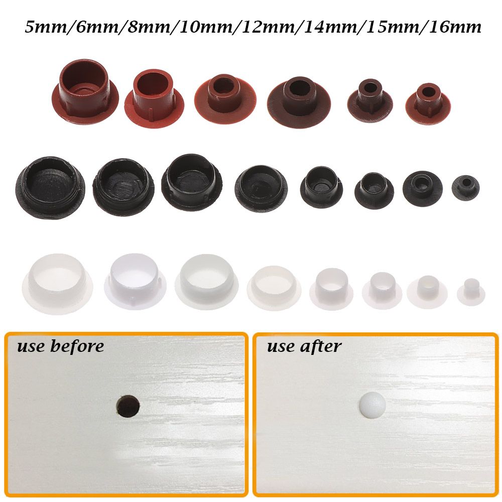 50Pcs 5-16mm Furniture Hole Co - Furniture Hardware Screws 评论和价格