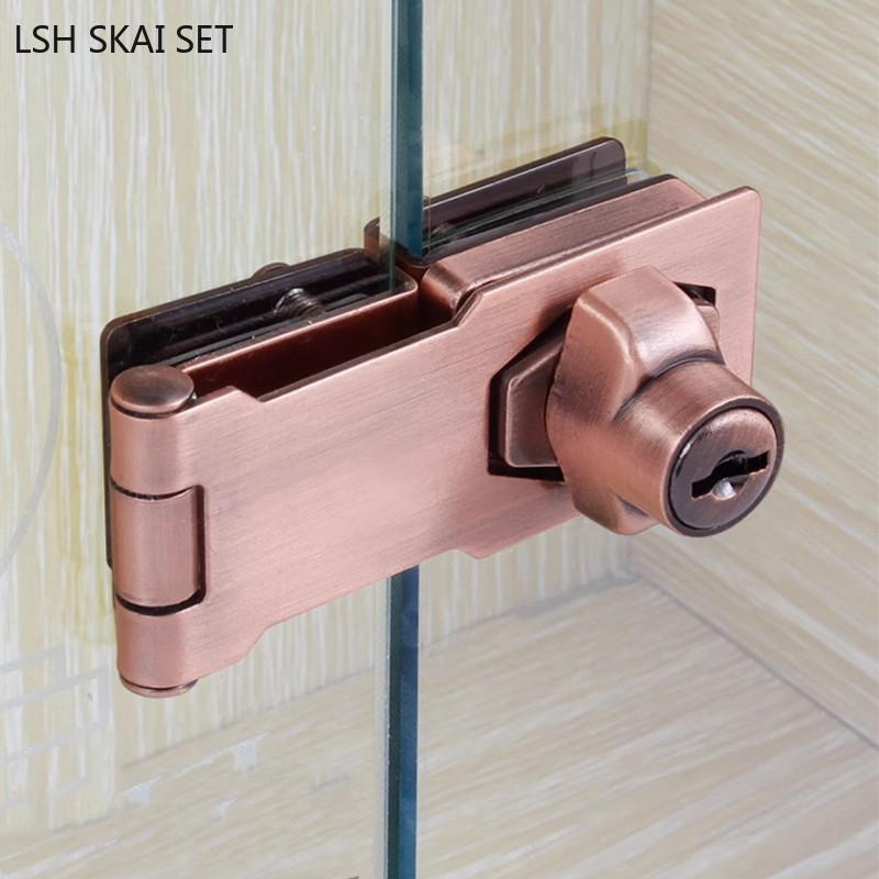 No-punch Glass Door Lock Store - Furniture Hardware Stores 评论和价格