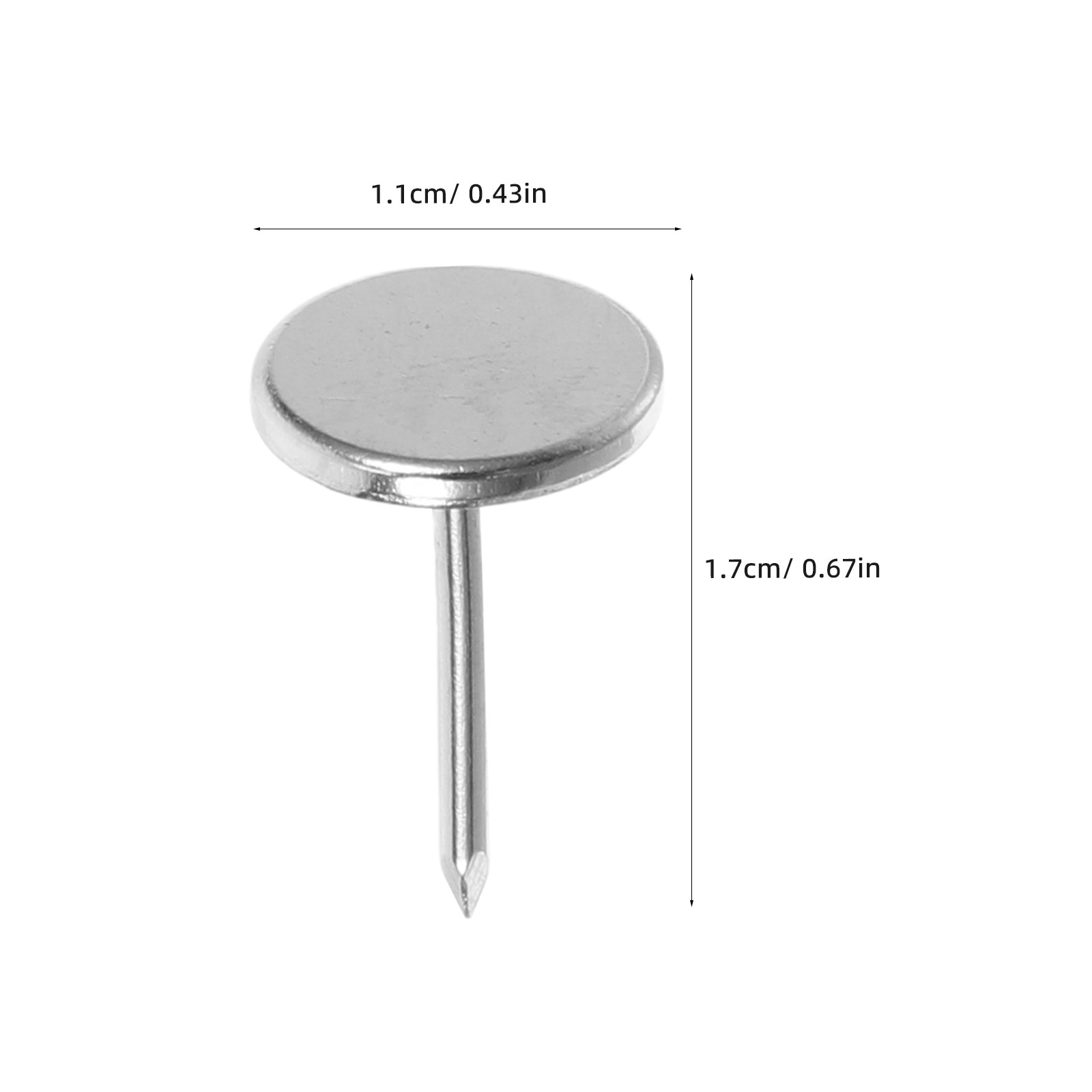 50 Pcs Carpet Tacks Flat Head  - Furniture Upholstery Hardware 评论和价格