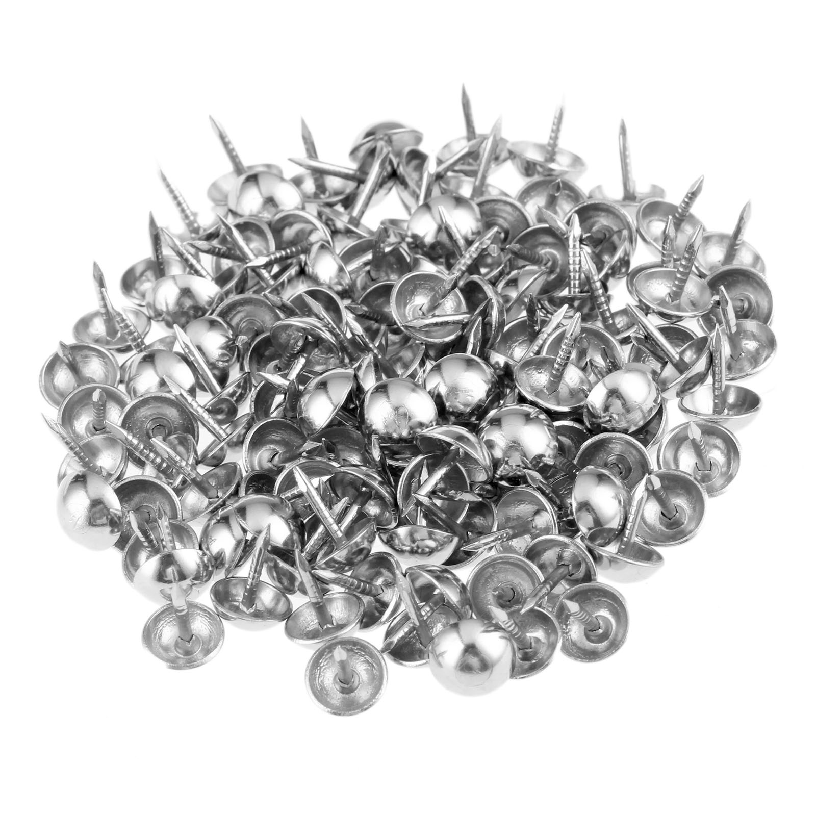 100Pcs 7x10mm Silvery Pushpin  - Furniture Upholstery Hardware 评论和价格