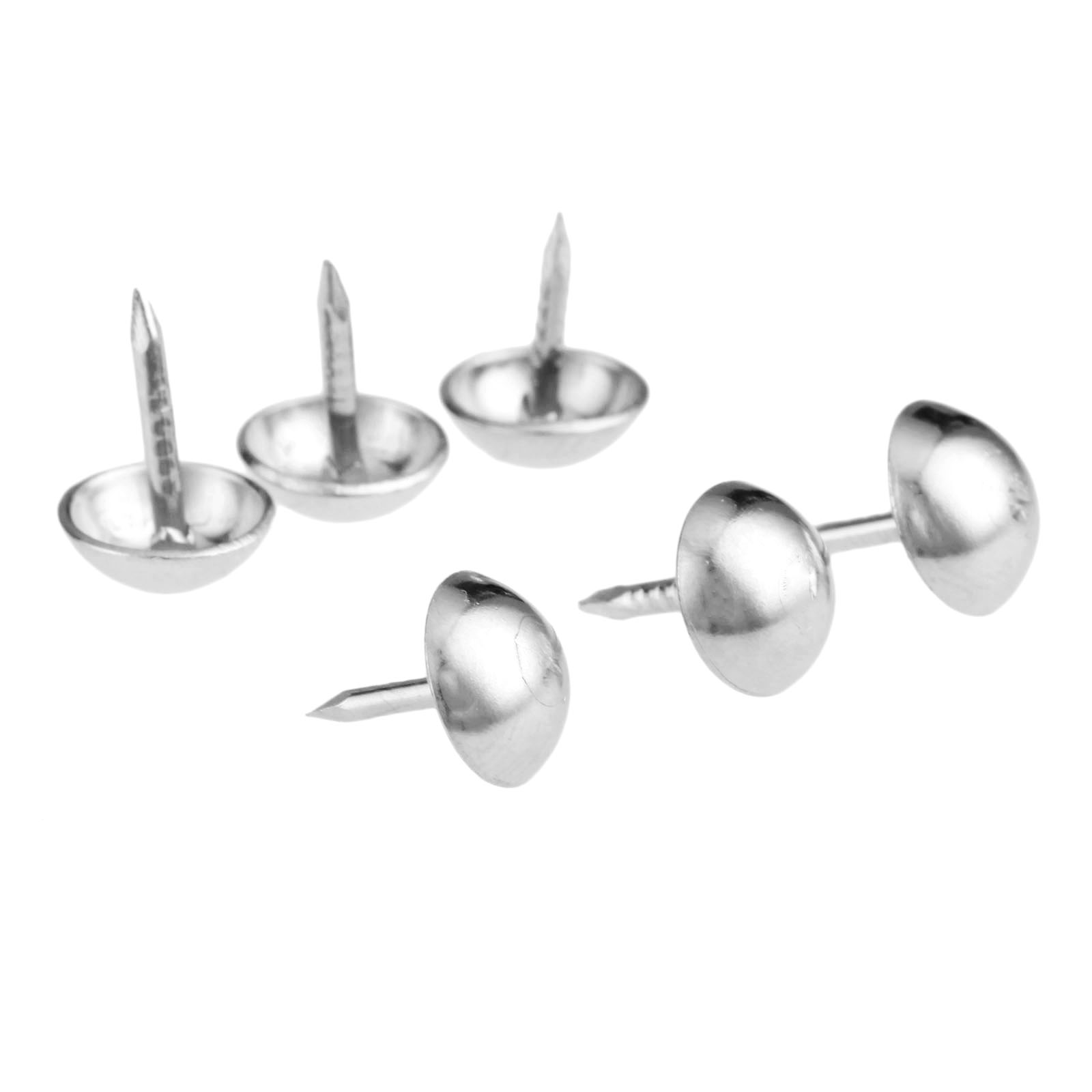 100Pcs 7x10mm Silvery Pushpin  - Furniture Upholstery Hardware 评论和价格