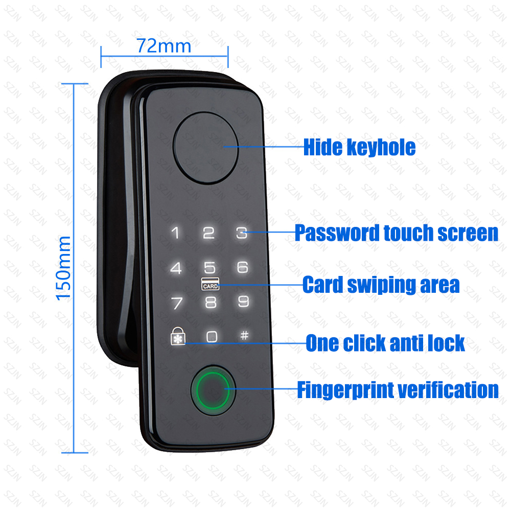 TTLock Auto Smart Fingerprint  - Door Handle Bar 评论和价格