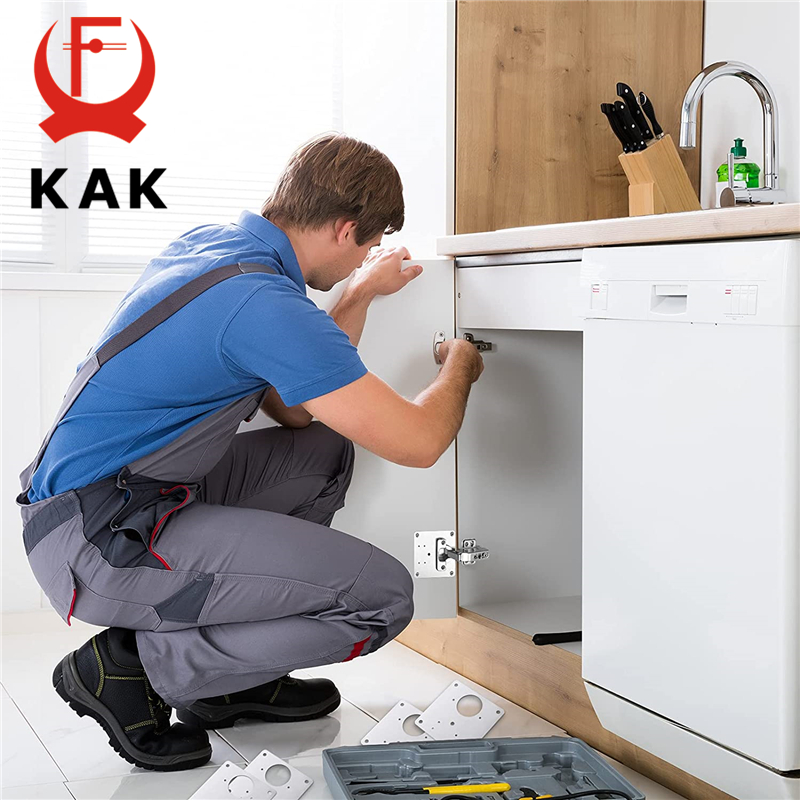 KAK 8pcs Hinge Repair Plate Br - Furniture Hardware Repair 评论和价格