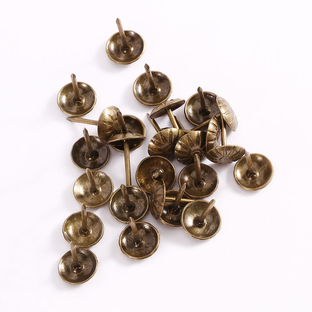 Brass Chrysanthemum Upholstery - Furniture Upholstery Hardware 评论和价格