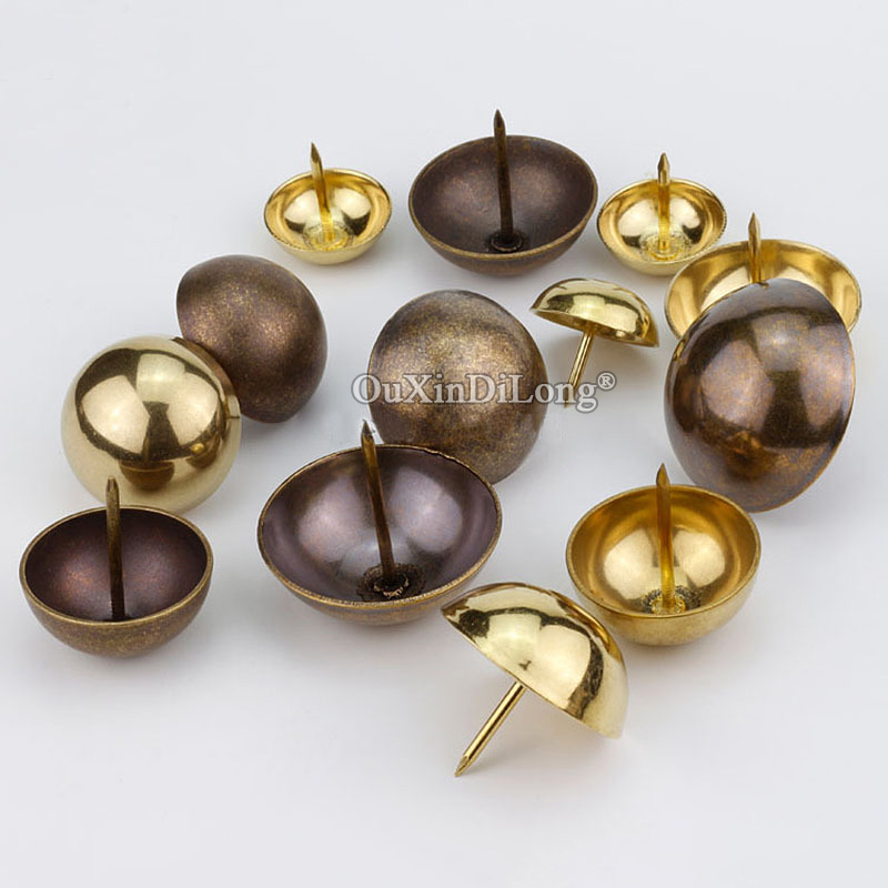 Retro Vintage 10PCS Antique Br - Furniture Upholstery Hardware 评论和价格