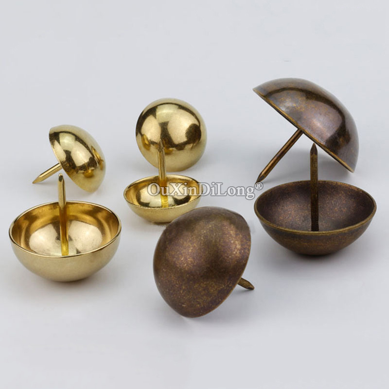 Retro Vintage 10PCS Antique Br - Furniture Upholstery Hardware 评论和价格