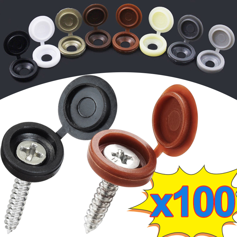 10/500pcs Screw Decorative Cap - Furniture Hardware Screws 评论和价格