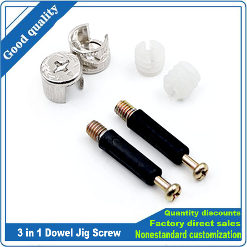 3 in 1 Dowel Jig Screw Furnitu - Furniture Hardware Screws 评论和价格