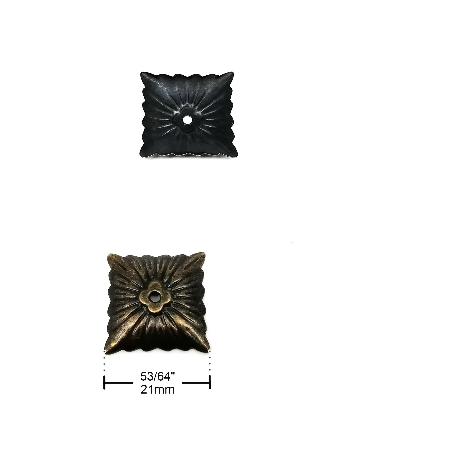 20Pcs 21x21mm Upholstery Nails - Furniture Upholstery Hardware 评论和价格