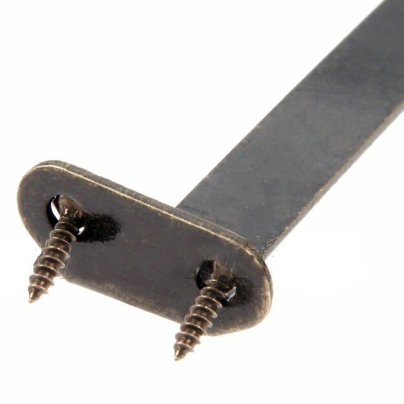 2PC Antique Bronze Lid Support - Furniture Hardware Screws 评论和价格