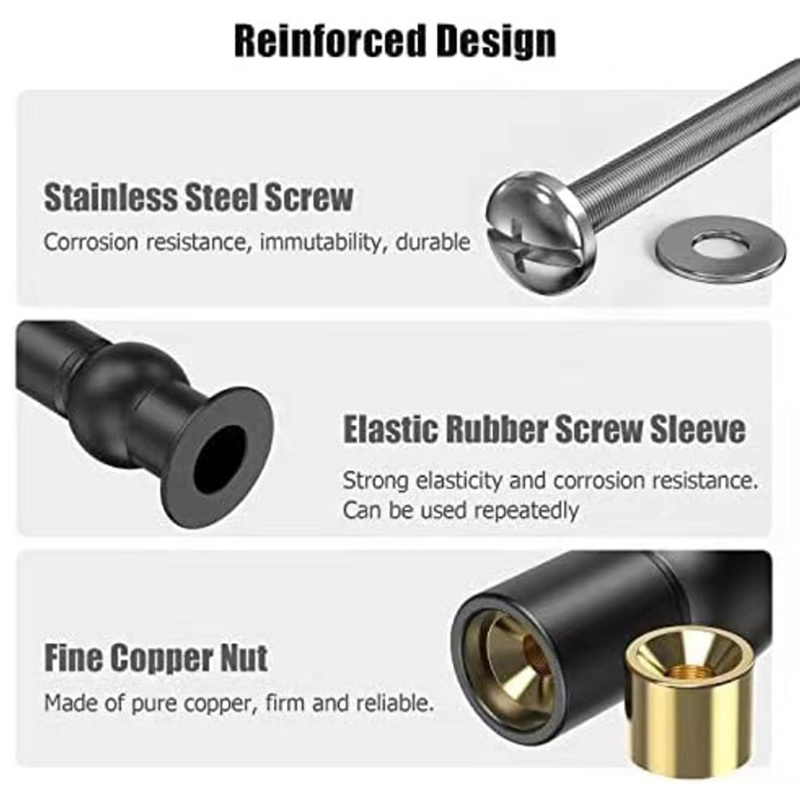 2Pcs Toilet Seat Hinges Top Fi - Furniture Hardware Screws 评论和价格