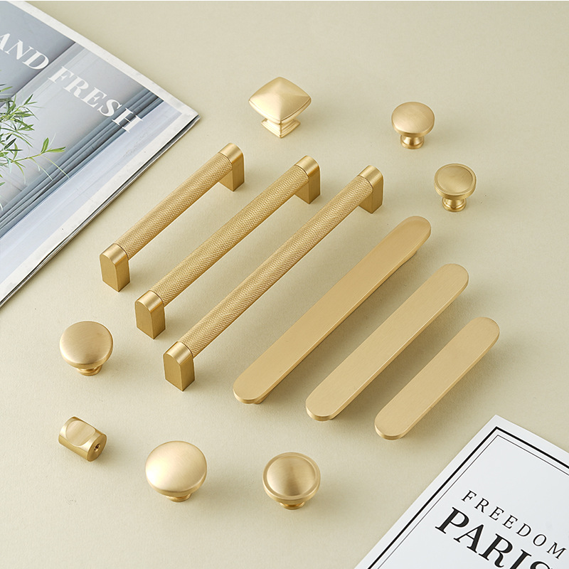High End Rolled Brass Handle L - Furniture Hardware High End 评论和价格