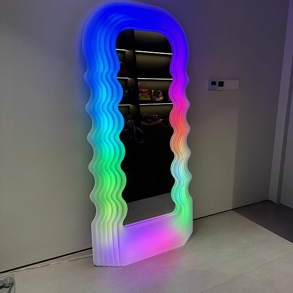 Ins Wave Full Body Mirror Mode - Furniture Hardware Stores 评论和价格