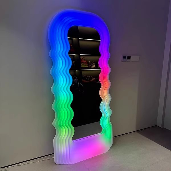 Ins Wave Full Body Mirror Mode - Furniture Hardware Stores 评论和价格