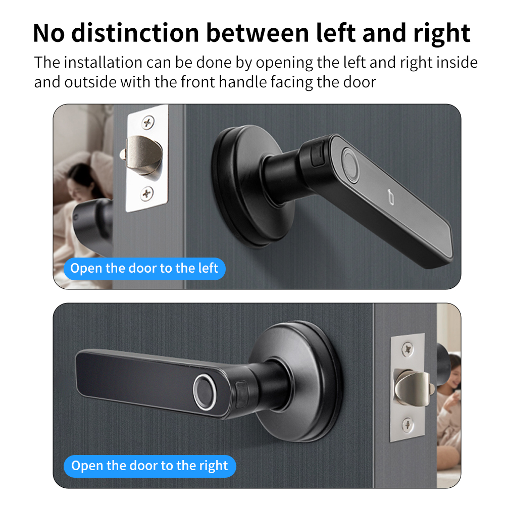 Tuya Bluetooth Smart Door Lock - Door Handle Bar 评论和价格