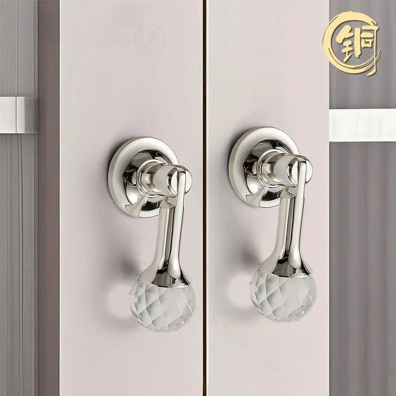 French Light Luxury Crystal Ca - Furniture Hardware High End 评论和价格